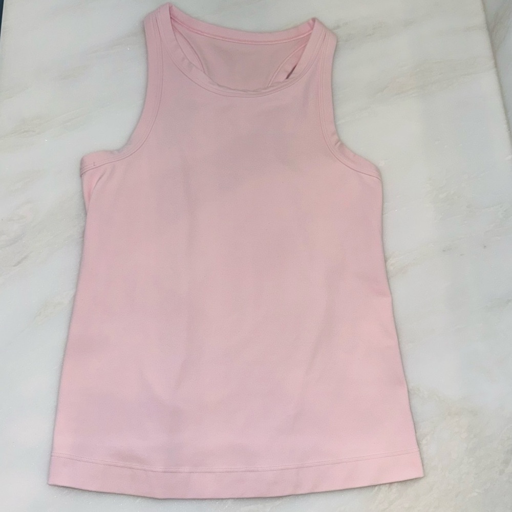 Lululemon Align Waist- Length Racerback Tank Strawberry Milkshake